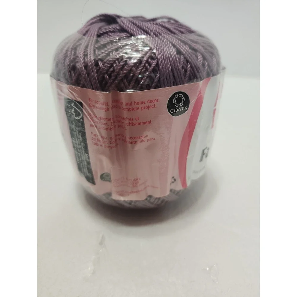 Aunt Lydia's Fashion Crochet Thread Size 3 Plum